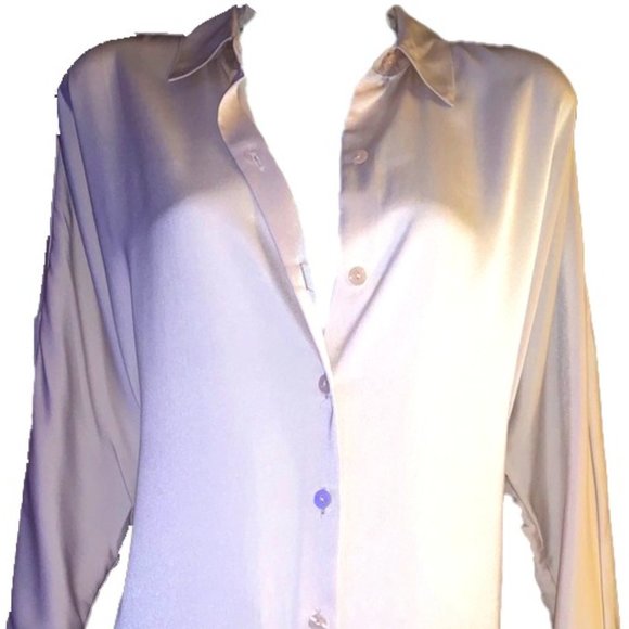 LOFT Tops - LOFT Women's Button Down Blouse Size Medium in Champagne